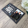 Personalised The World's Best Dad Photo Slate Hanging Plaque 25 X 15cm, thumbnail 2 of 4
