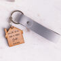Personalised Mr And Mrs Newlywed Home Keyring Gift Set, thumbnail 5 of 8