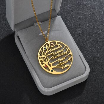Tree Of Life Name Necklace, 3 of 4