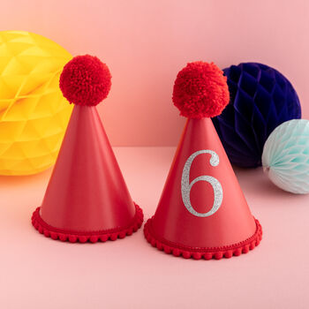 Bright Single Colour Any Age Party Hat, 7 of 9