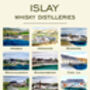 Islay Distilleries Print, thumbnail 2 of 7