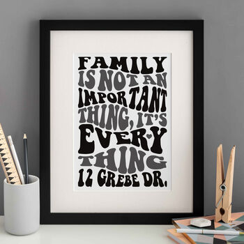 Family Quote Print Personalised, 2 of 6
