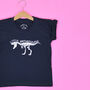 'Big Brothersaurus' Dinosaur Announcement T Shirt, thumbnail 5 of 5