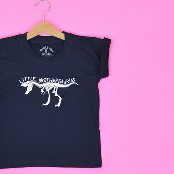 'Big Brothersaurus' Dinosaur Announcement T Shirt, 5 of 5