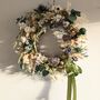 Preserved Eucalyptus And Dried Flower Christmas And Winter Wreath Kit, thumbnail 4 of 6