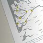 North Coast 500 Personalised Print Nc500, thumbnail 7 of 7