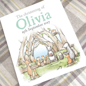 Personalised Christening Story Book, 2 of 12