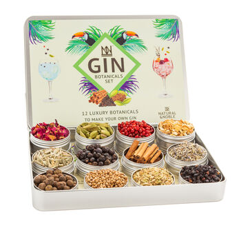 12 Gin Botanicals Gift Set. For Diy Gin Making At Home, 3 of 10