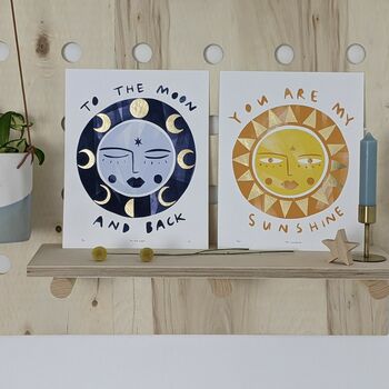 You Are My Sunshine Celestial Kids Print, 4 of 5