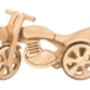 Hibba Classic Wooden Ride On And Rocking Trike, thumbnail 5 of 10