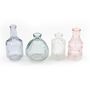 Set Of Four Glass Posy Vases, thumbnail 4 of 5