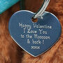 Highland Brown Cow With Valentine Heart, To The Mooooon, thumbnail 6 of 7