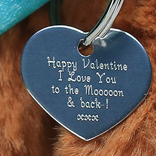 Highland Brown Cow With Valentine Heart, To The Mooooon, 6 of 7