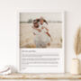 Personalised Use Your Own Photo And Words Art Print, thumbnail 8 of 10