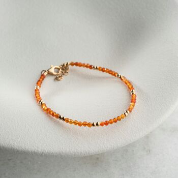 Natural Carnelian Bracelet, 6 of 6
