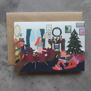 Christmas Girls Card, 3 of 7