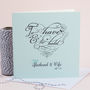 'To Have And To Hold' Husband And Wife Card, thumbnail 1 of 4