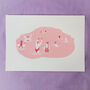 Chilly Dips, Two Colour A4 Limited Screen Swim Print, thumbnail 6 of 10