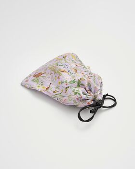 Meadow Creature Lilac Sleep Mask, 5 of 5