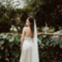 Chanel Glitter Tulle Sparkly Wedding Veil, thumbnail 4 of 5