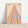 Striped Bauhaus Print, thumbnail 2 of 4