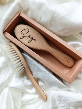 Personalised Baby Hairbrush, 2 of 6