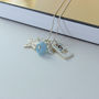 Personalised Zodiac And Silver Tag Charm Necklace, thumbnail 12 of 12