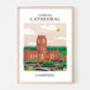 Liverpool Cathedral Art Print, thumbnail 1 of 2