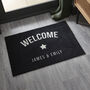 Personalised Welcome Doormat, thumbnail 1 of 2