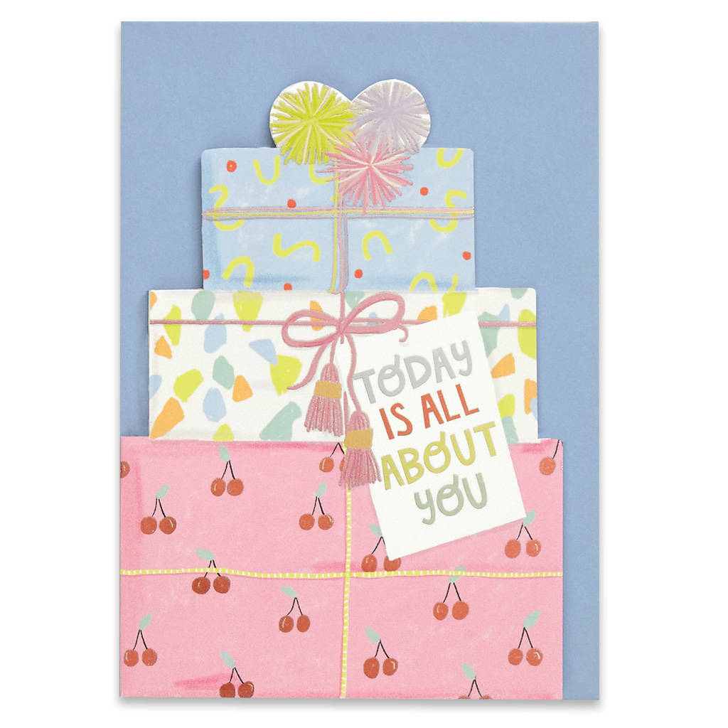  today is all about you by raspberry blossom notonthehighstreet