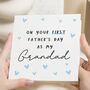 First Father's Day Card For Grandad Hearts, thumbnail 1 of 7