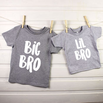 Big Bro Lil Bro / Big Sis Lil Sis Set By Lovetree Design ...