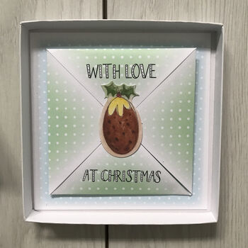 Letterbox Personalised Christmas Pudding Voucher, 6 of 7