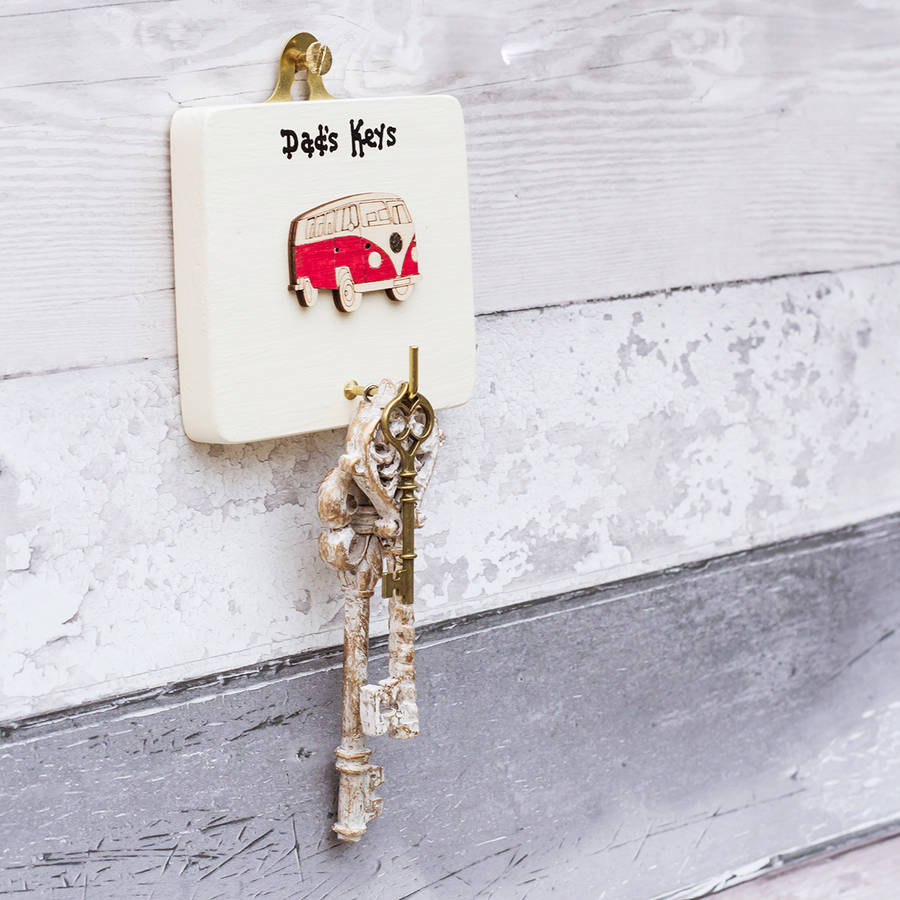 Personalised Handmade Key Hanger/Holder By Siop Gardd