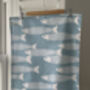 'Ocean Shoal' Grey Blue Pure Cotton Tea Towel, thumbnail 7 of 9