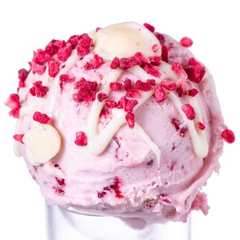 Raspberry And White Chocolate Artisan Ice Cream Kit, 2 of 4