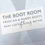 Boot Room Handcrafted Wooden Sign, thumbnail 6 of 8