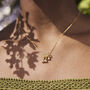 Gold Vermeil Birthstone Charm Necklace, thumbnail 1 of 12