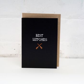 Best Witches Gothic Greetings Card, 7 of 7
