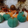 Autumn Pumpkin Shape Candle Set Of Three, thumbnail 7 of 10