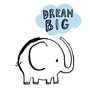 Dream Big Elephant Card, thumbnail 3 of 3