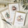 Fun Pun Christmas Cards Multi Pack Of 12, Plantable Wildflower Seed, thumbnail 2 of 4
