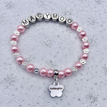 Personalised Goddaughter Charm Bracelet, 3 of 10