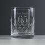 Personalised Big Age Cut Crystal Whisky Tumbler Glass, thumbnail 6 of 7