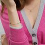 Miramar Gold Gemstone New Beginnings Bracelet, thumbnail 3 of 6