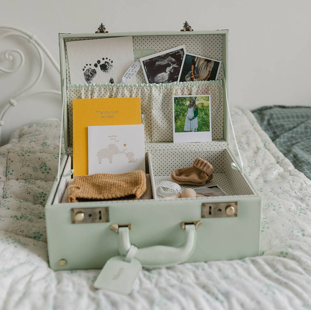 Personalised Heirloom Memory Suitcase Keepsake Box, 1 of 10