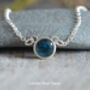 9mm Topaz Necklace In Sterling Silver, thumbnail 3 of 7