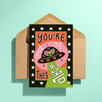 Out Of This World Greeting Card, 3 of 3