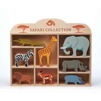 Personalised Wooden Safari Set, 3 of 4