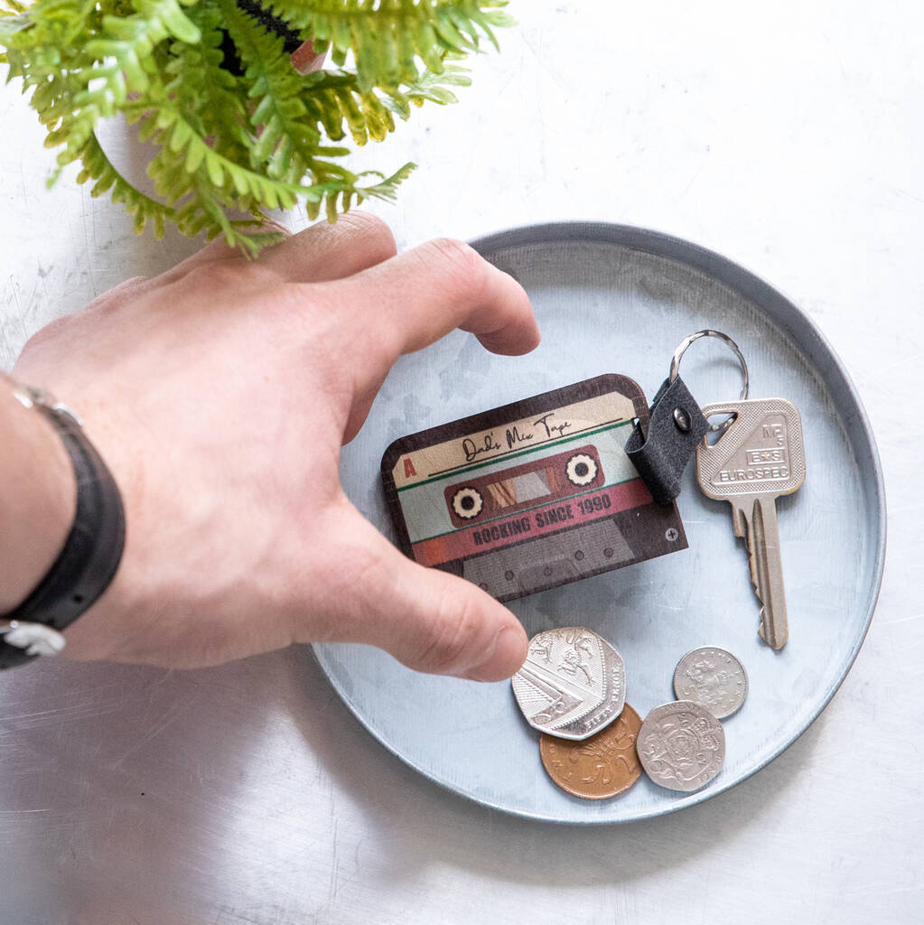 Image of Cassette Tape Personalised Keychain